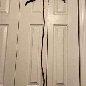 Brown and pink waist belt